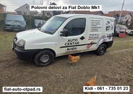 Fiat auto otpad - Tip Model: Fiat Doblo Mk1  Opis: Za delove